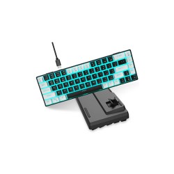 Hxsj V800 Single Backlit Hotswappable Mechanical Keyboard (Blue Switch)
