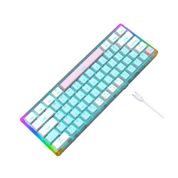 E-yooso Z11t Wired Mechanical Gaming Keyboard (Ice Blue Backlit)