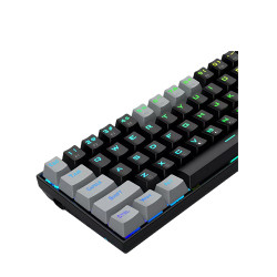 E-yooso Z686 Rgb 68 Keys Mechanical Keyboard Gray Black (Red Switch)