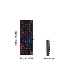 Jedel Gaming Kl-114 Mechanical Keyboard Red Switch