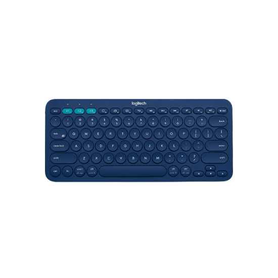Logitech K380 Bluetooth Multi-Device Keyboard (Blue)