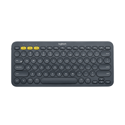Logitech K380 Bluetooth Multi-Device Keyboard (Black)