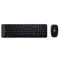 Logitech MK215 Black Wireless Keyboard & Mouse Combo
