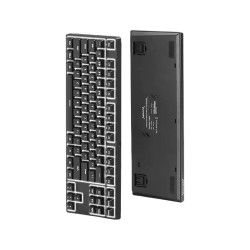 Monka A87 TKL Backlit Mechanical Keyboard Black (Brown Switch)