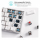Royal Kludge RK61 Dual Mode Gateron Switch Mechanical Gaming Keyboard