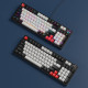 Zifriend KA9801 98 Keys Mechanical Keyboard Red White Black (Red Switches)
