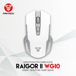 Fantech WG10 Raigor II Wirless Gaming Mouse White