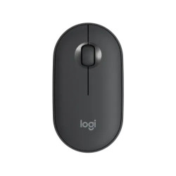 Logitech M350 Pebble Bluetooth and Wireless Mouse (Black)
