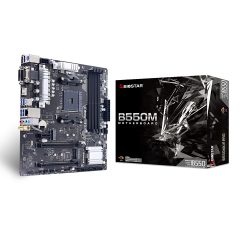 BIOSTAR B550MX/E PRO DDR4 AMD AM4 Micro ATX Motherboard