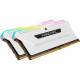 Corsair VENGEANCE RGB PRO SL 16GB (2x8GB) DDR4 3200MHz C16 RAM Kit White