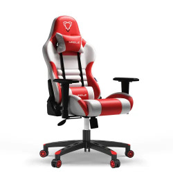 FURGLE Carry Series Racing-Style Gaming Chair White & Red