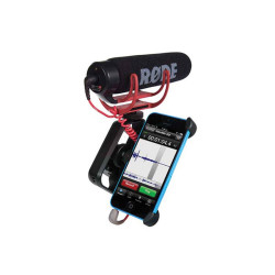 RODE SC7 3.5mm Right-Angle TRS to 3.5mm Right-Angle TRRS Coiled Adapter Cable for Smartphone